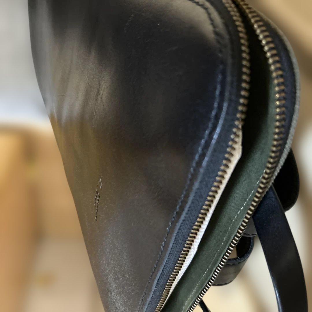 香久山鞄KAGUYAMA KABAN革と帆布のお出かけリュック未使用品完売