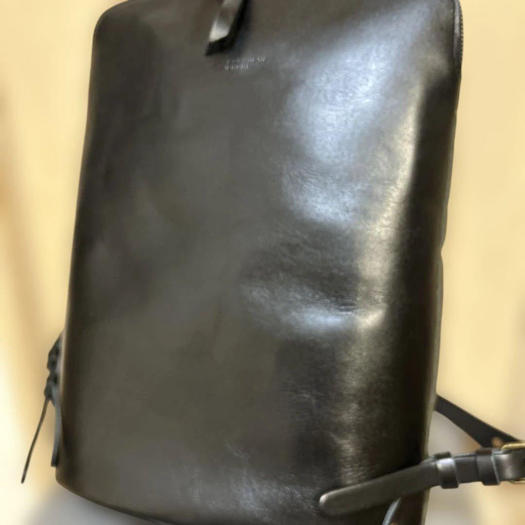 香久山鞄KAGUYAMA KABAN革と帆布のお出かけリュック未使用品完売