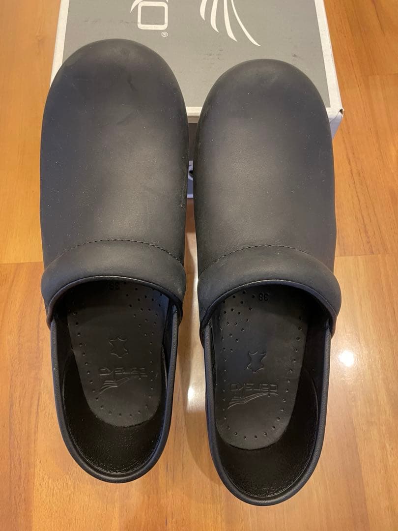 試着のみ！！ダンスコ プロフェッショナル黒 サイズ38