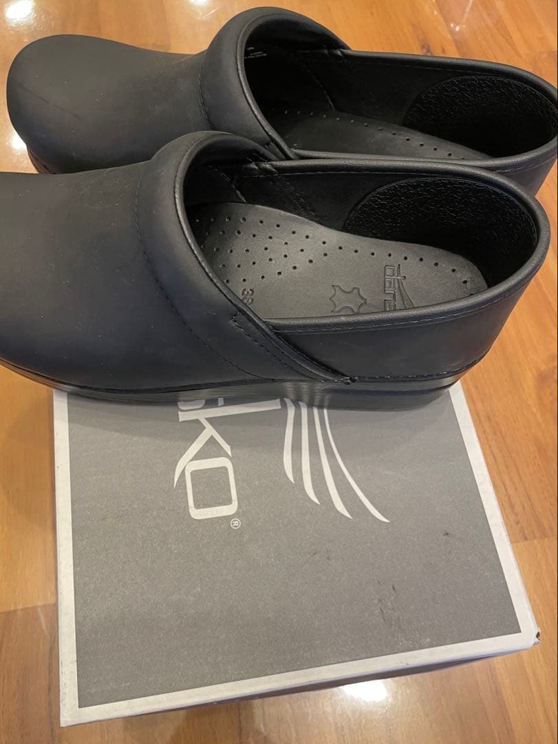 試着のみ！！ダンスコ プロフェッショナル黒 サイズ38