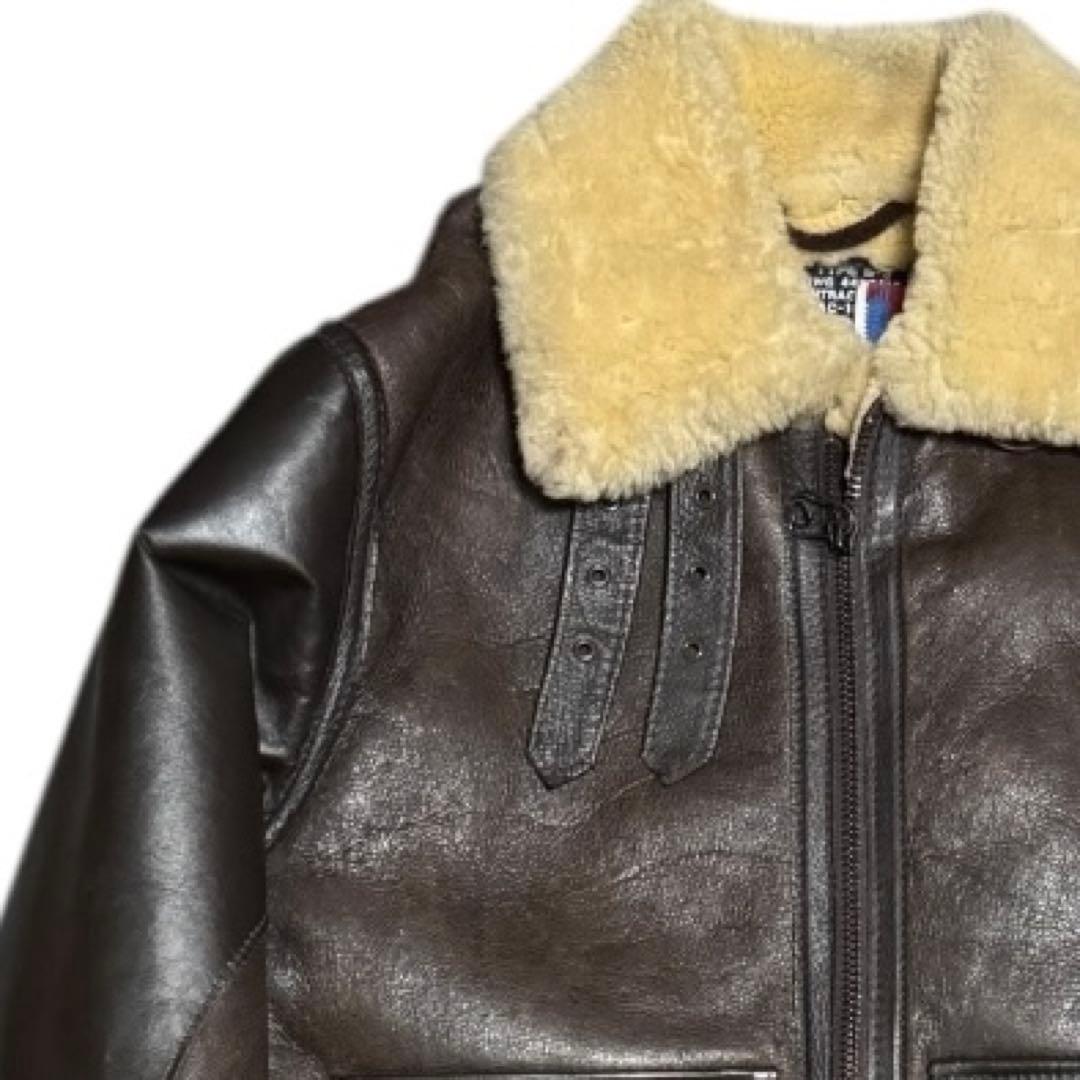 Schott B-3 M-445型 リアルムートン ボマージャケット 42