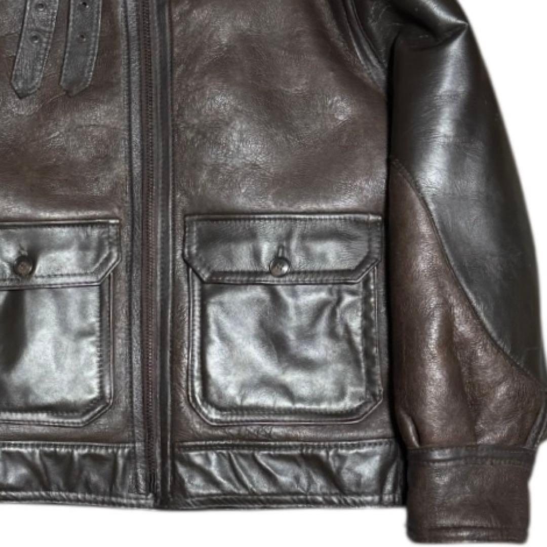 Schott B-3 M-445型 リアルムートン ボマージャケット 42