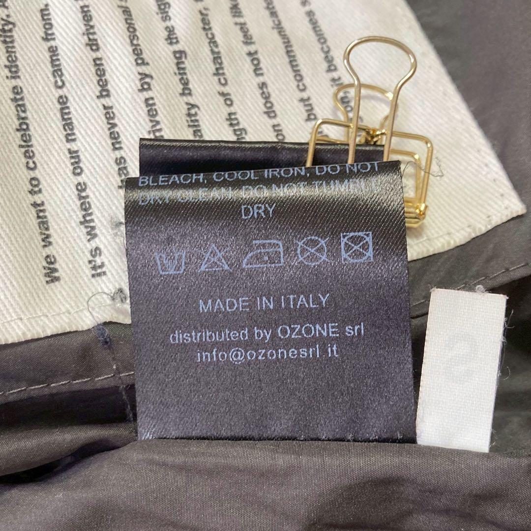 Bark ニットコート アイボリー S フード付き カジュアル ダッフル風