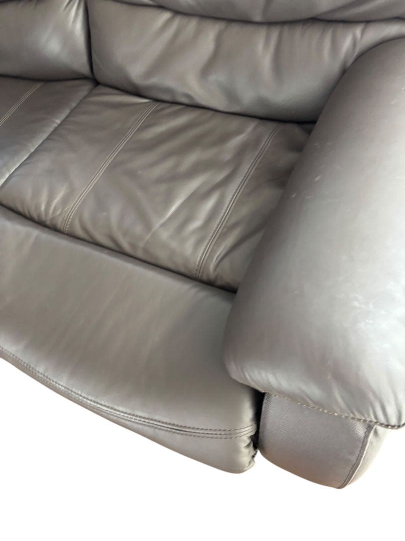 限定配送 電動リクライニングソファ NITORI 3人掛け用 動作品 羽 F