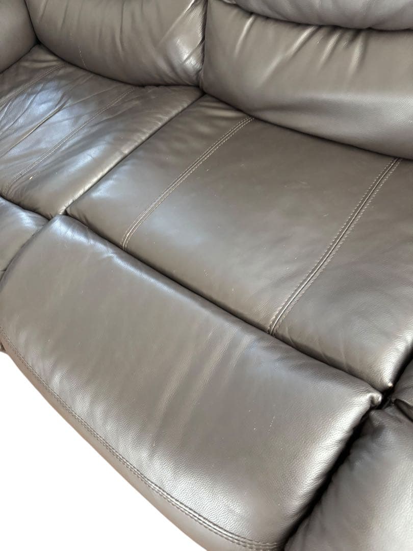 限定配送 電動リクライニングソファ NITORI 3人掛け用 動作品 羽 F