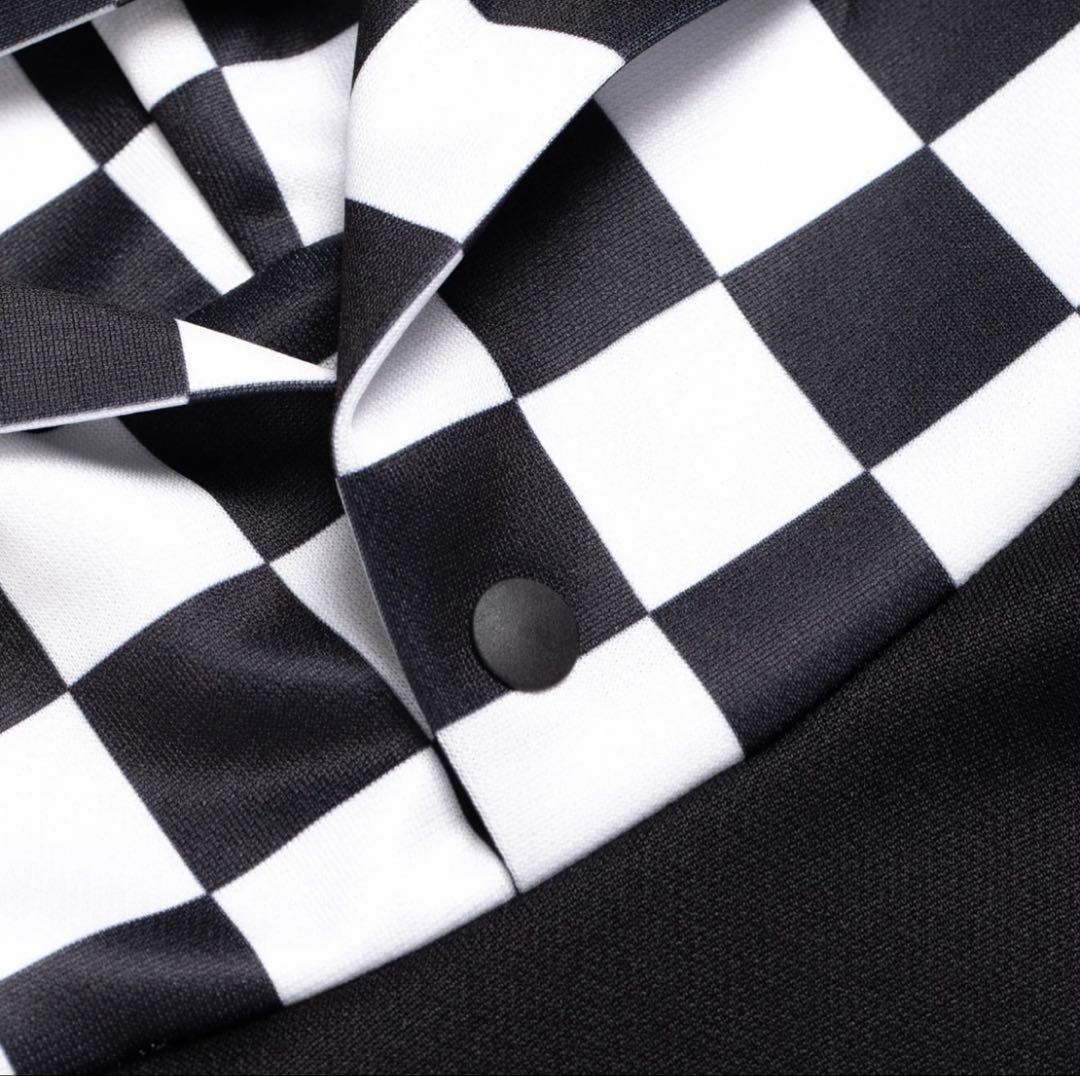 新品【デヴァロー ゴルフ】レディース チェッカーフーディー（Ｍ）