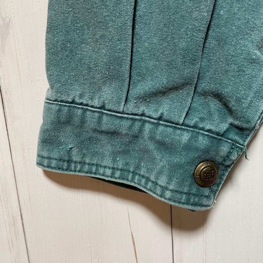 90s Columbia コロンビア 胸 ロゴ アウトドア ダック ジャケット