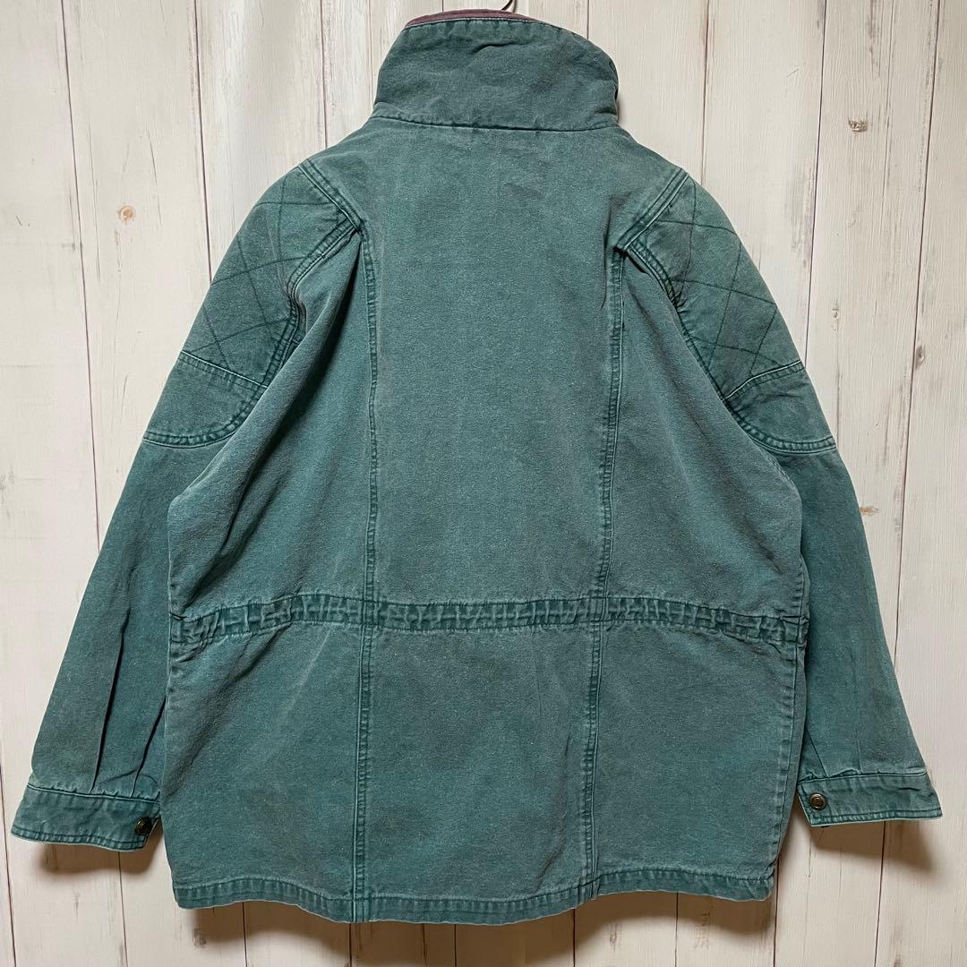 90s Columbia コロンビア 胸 ロゴ アウトドア ダック ジャケット