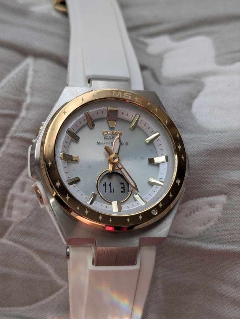 【未使用・25周年限定】G-SHOCK MSG-W225-7AJR　電波ソーラー