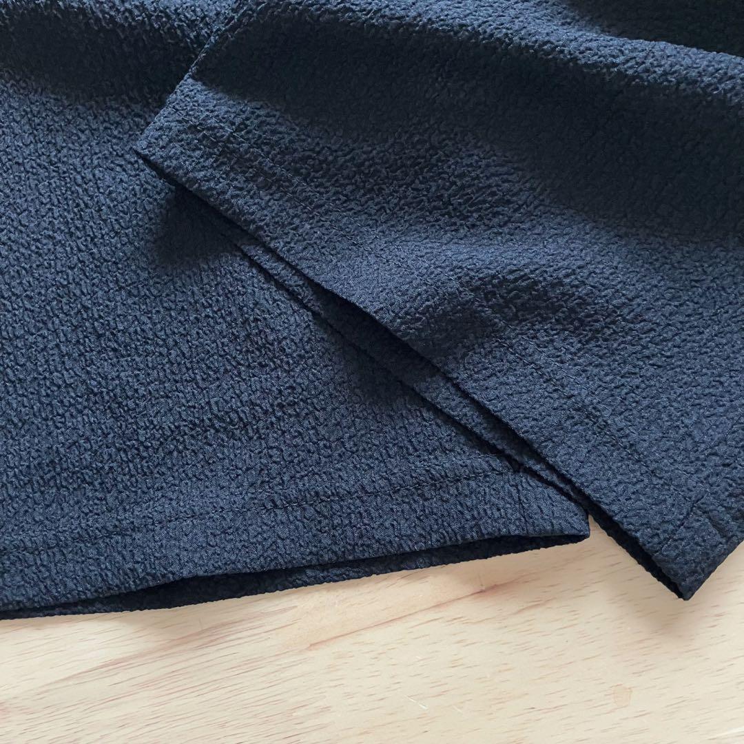 SLOBE IENA リラックスオールインワン 黒 サロペット