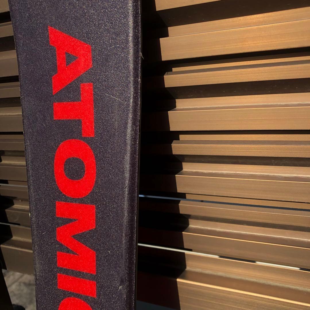 中古ATOMIC REDSTER SX JR 子ども用スキー板ビンディング付き
