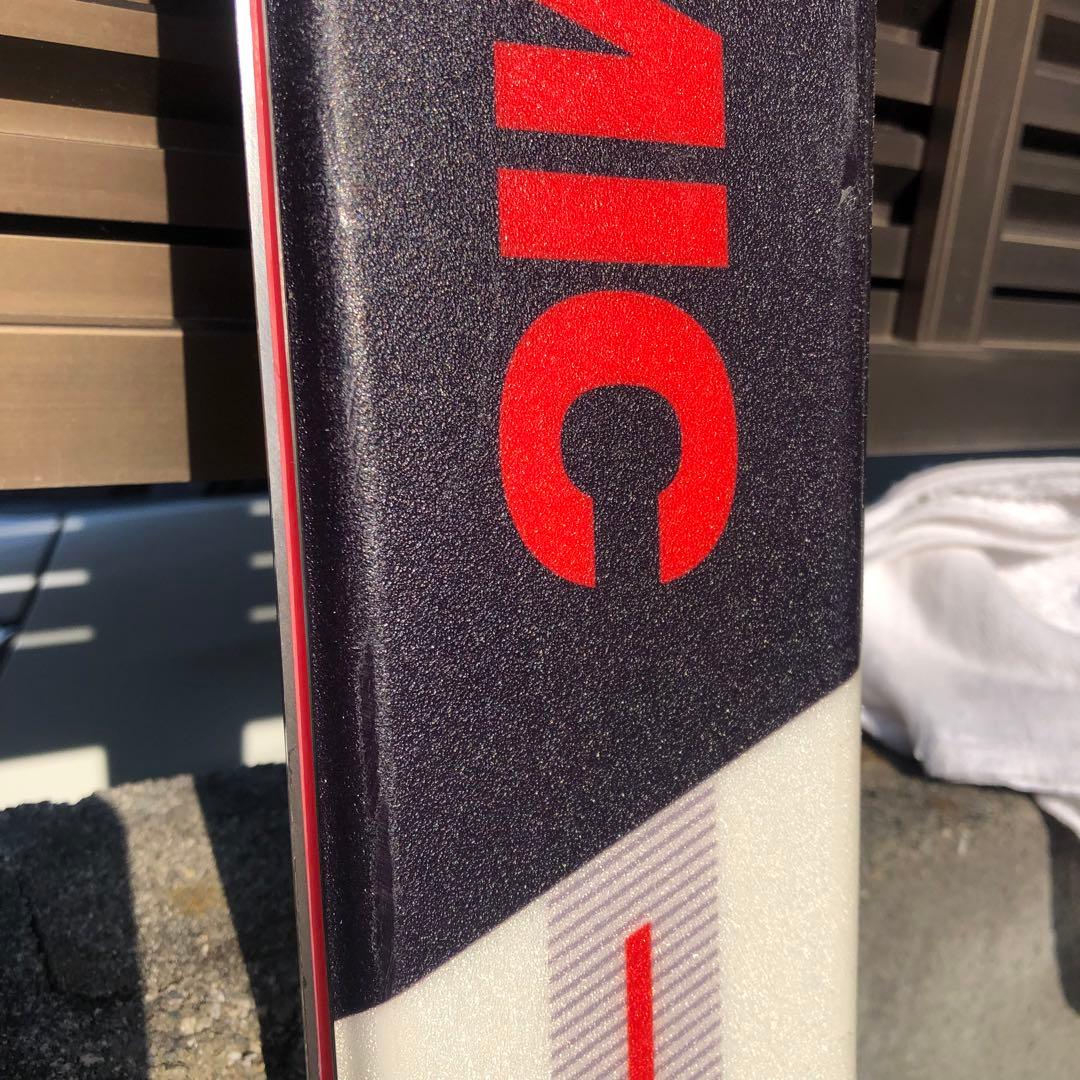 中古ATOMIC REDSTER SX JR 子ども用スキー板ビンディング付き