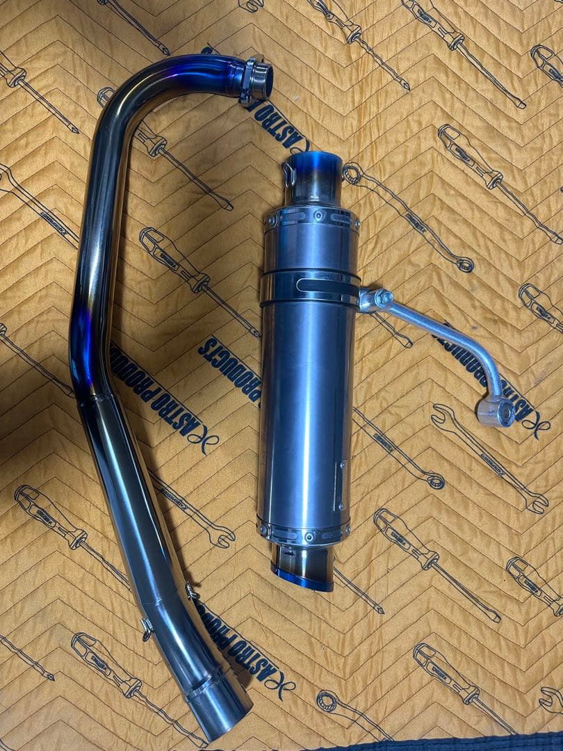 over モンキー 125 マフラー　GP-PERFORMANCE フルチタン