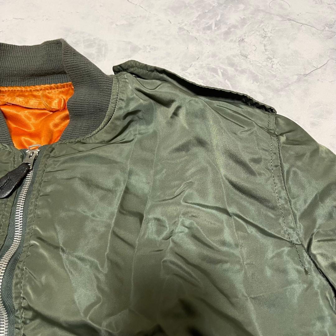 ジャケット・アウター 80s USA ALPHA L2B flight bomber L jacket