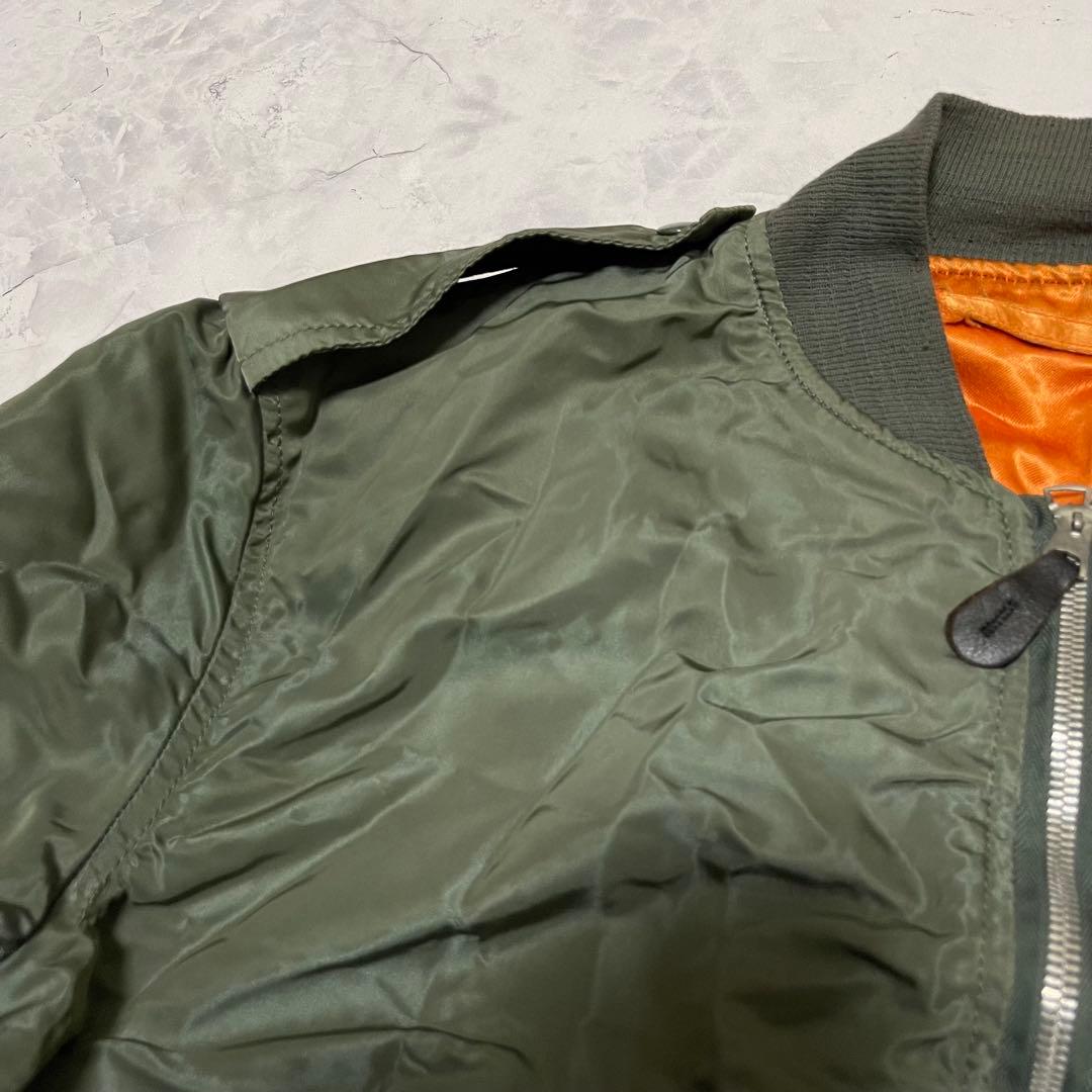 ジャケット・アウター 80s USA ALPHA L2B flight bomber L jacket