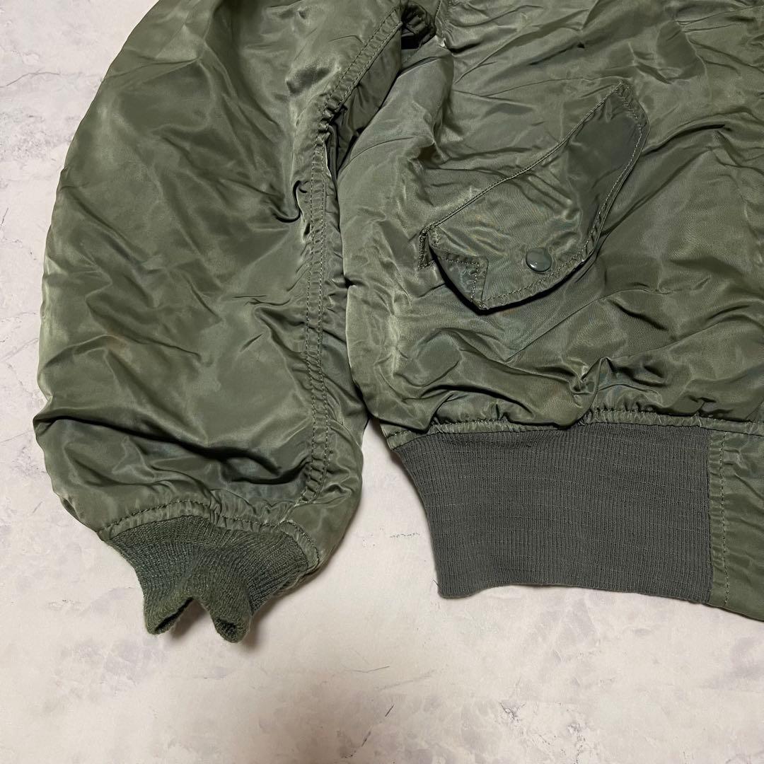ジャケット・アウター 80s USA ALPHA L2B flight bomber L jacket