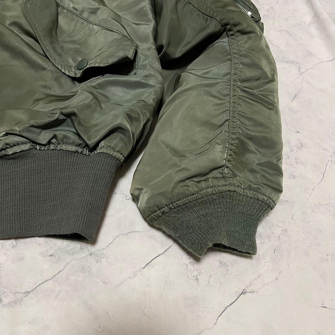 ジャケット・アウター 80s USA ALPHA L2B flight bomber L jacket