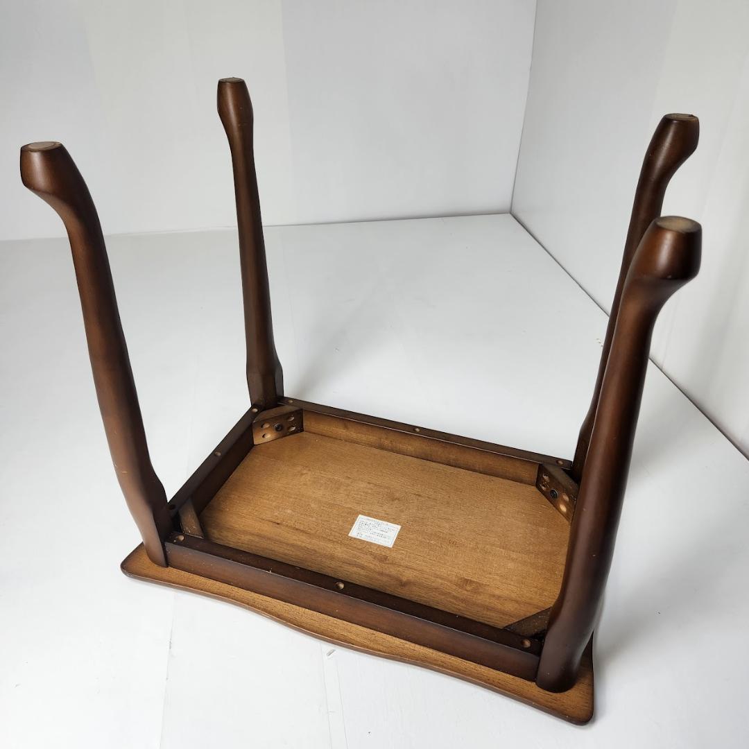 北欧ヴィンテージ 天然木ネストテーブル サイドテーブル　3点セット　アンティーク