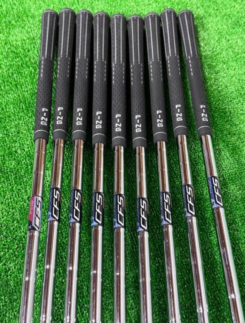 ピン PING G25 アイアンセット 黒ドット 9本セット