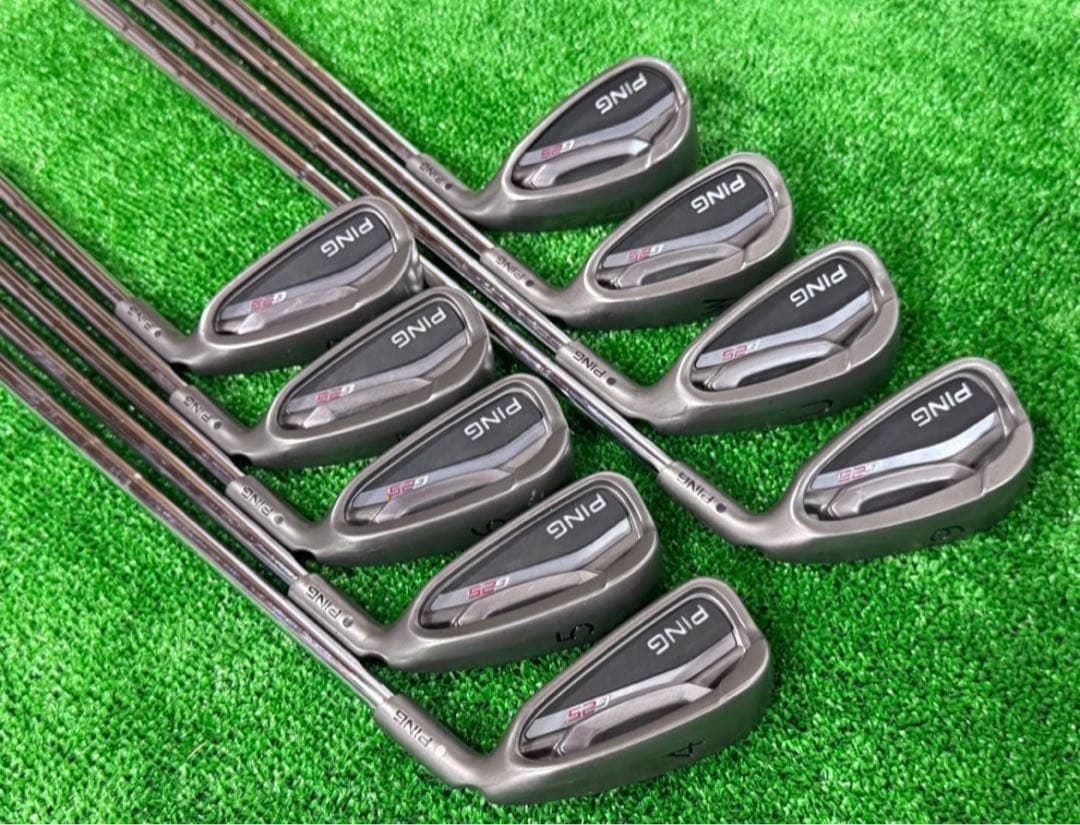 ピン PING G25 アイアンセット 黒ドット 9本セット