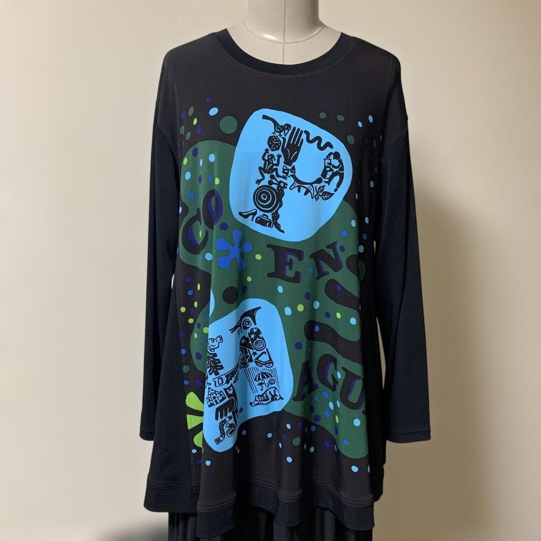 TOKUKO1erVOL(トクコプルミエ ヴォル)プリントチュニック