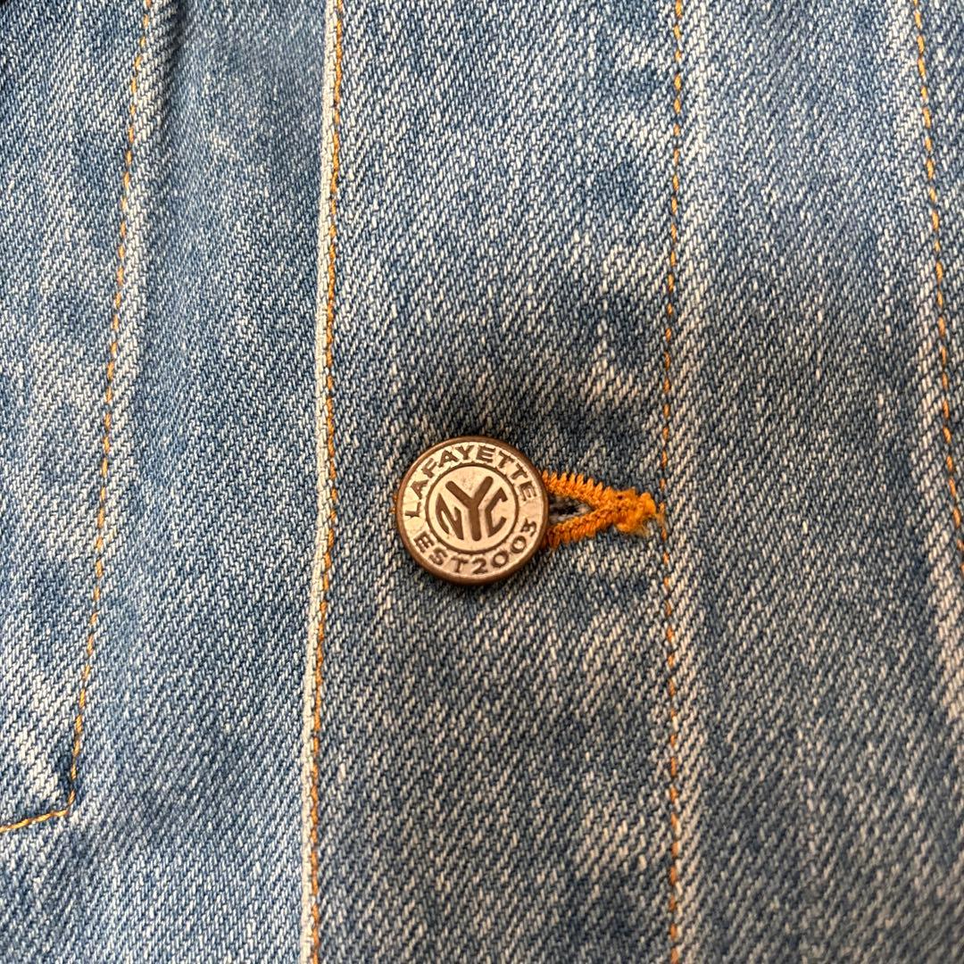 オサ！LFYT ラファイエット デニムジャケット 刺繍 XL 岡山デニム