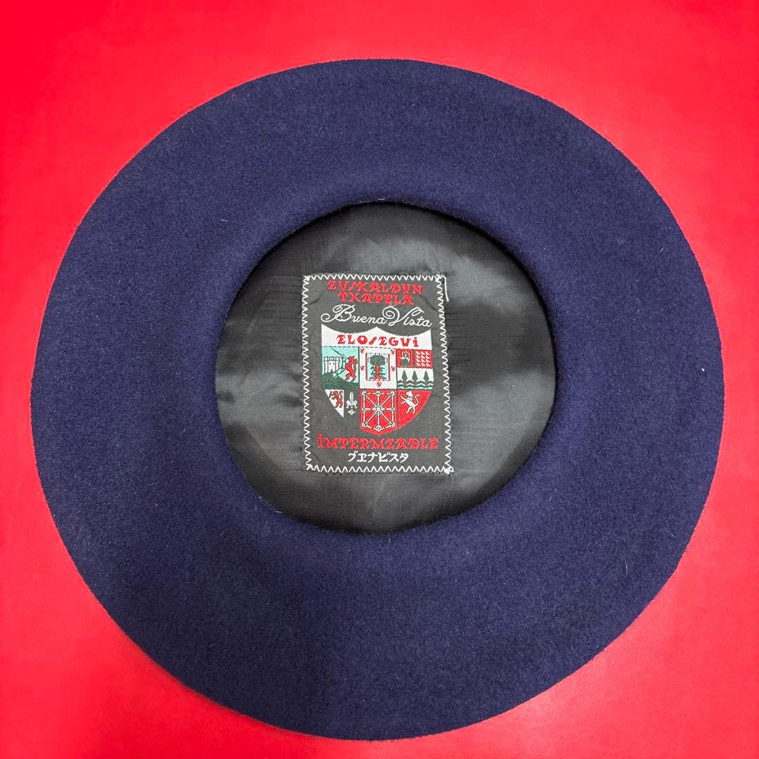 ブエナビスタ　ネイビー ベレー帽