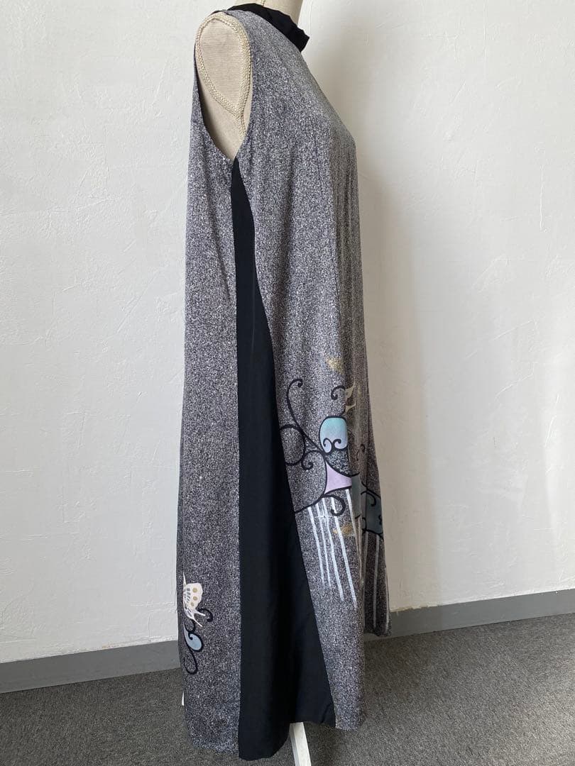 3233 着物　リメイク　ドレス　ワンピース