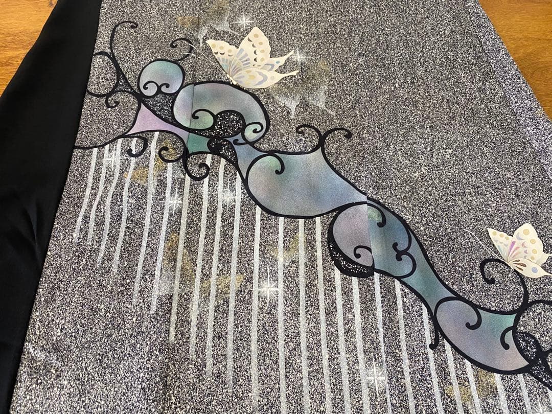 3233 着物　リメイク　ドレス　ワンピース