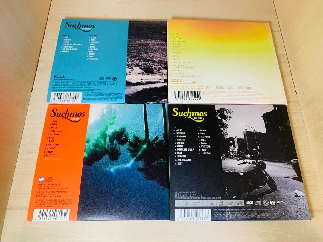 Suchmos サチモス CD 8枚 セット (初回盤 CD+DVD)