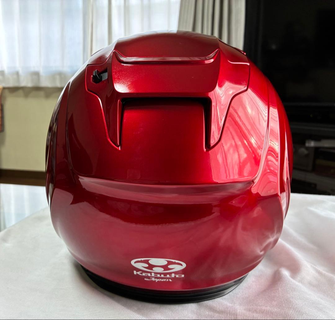 美品OGK KAMUI-3 カムイ3 Lサイズ　シャイニーレッド　2020年製