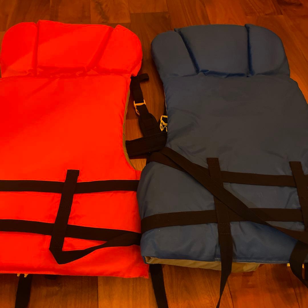 mont-bell ライフジャケット 105-125 青