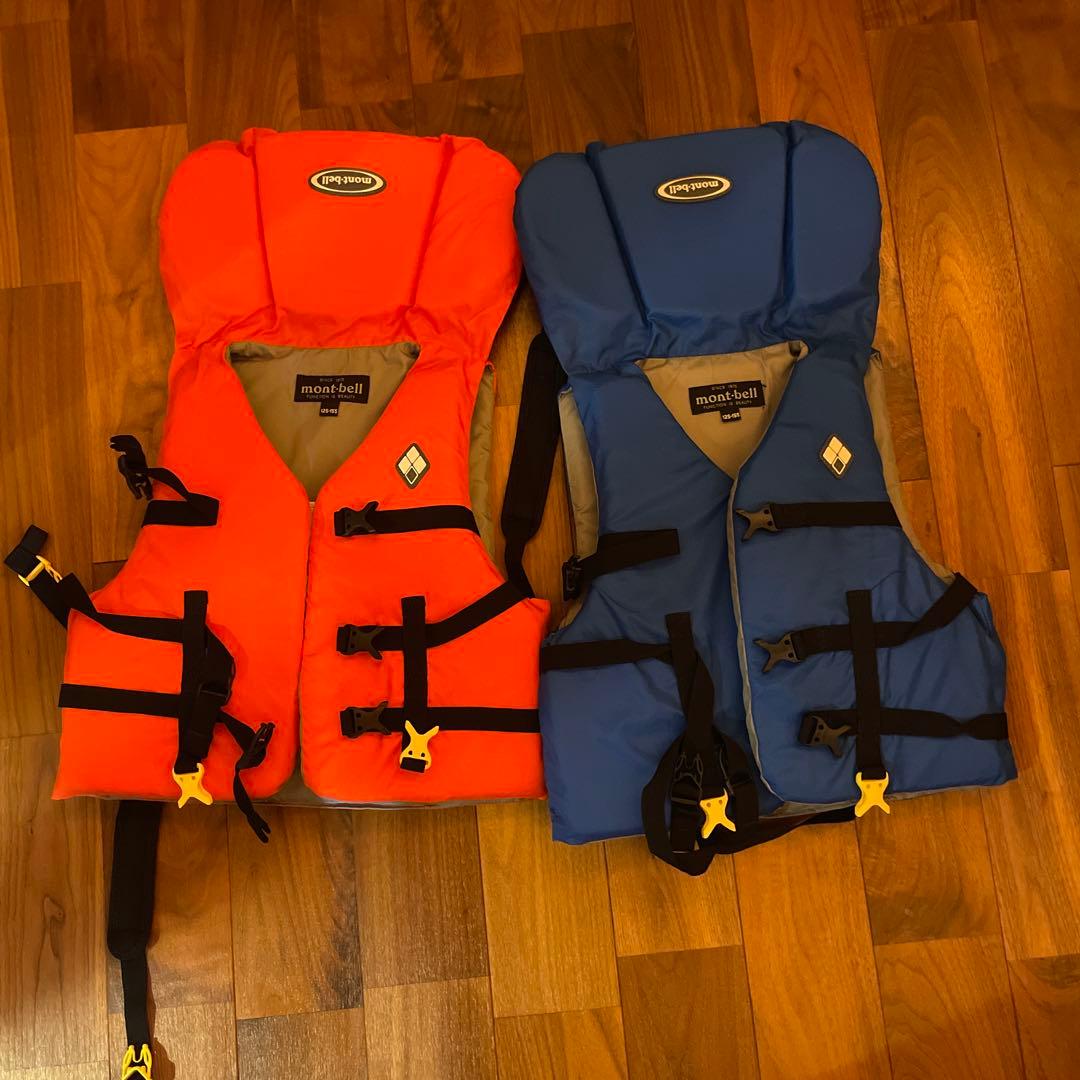 mont-bell ライフジャケット 105-125 青