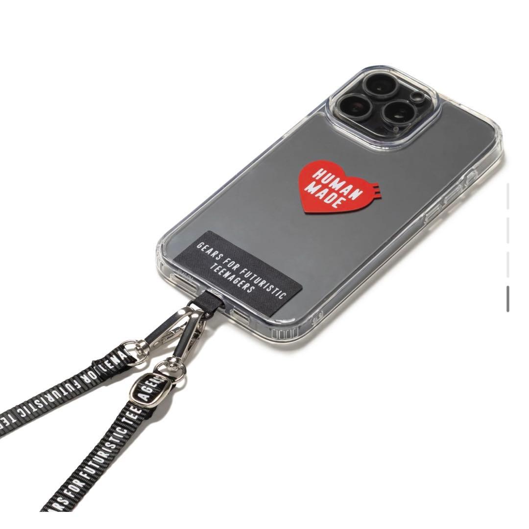 HUMAN MADE iPhone 16Pro ストラップ付き ケース×2