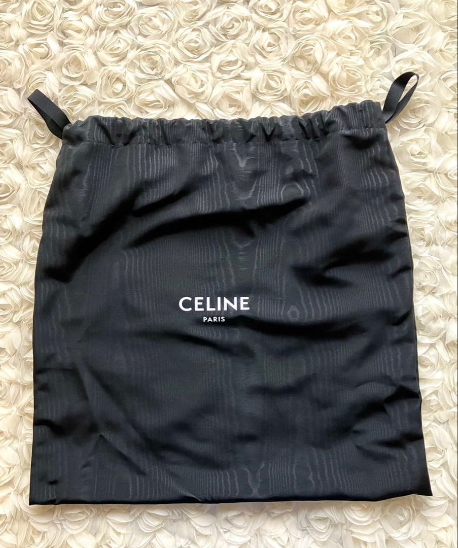 未使用品 新作 セリーヌCELINE ブレーテッドパニエ かごバッグ