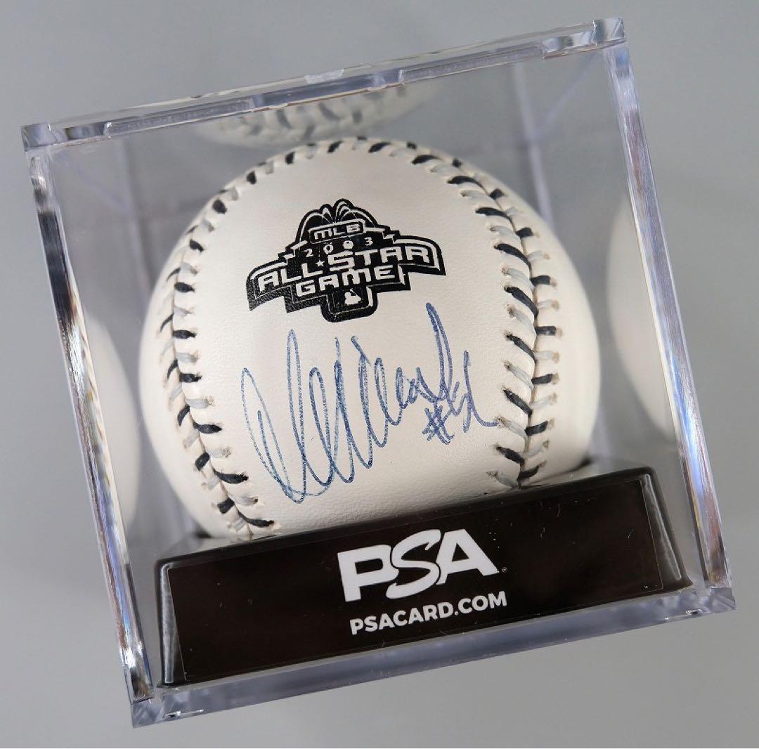 イチロー 2003年オールスター球 直筆サインボール+ボールケース/大谷翔平