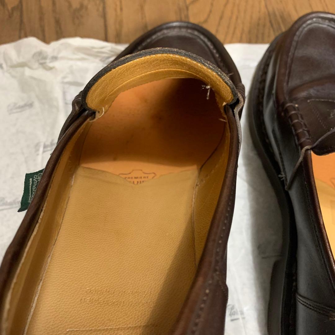 箱付き Paraboot REIMS パラブーツ ランス CAFE サイズ7