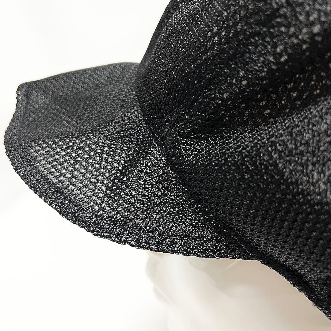 【超美品】KIJIMA TAKAYUKI 日本製 超モード感メッシュキャスケット