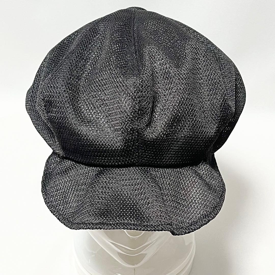 【超美品】KIJIMA TAKAYUKI 日本製 超モード感メッシュキャスケット