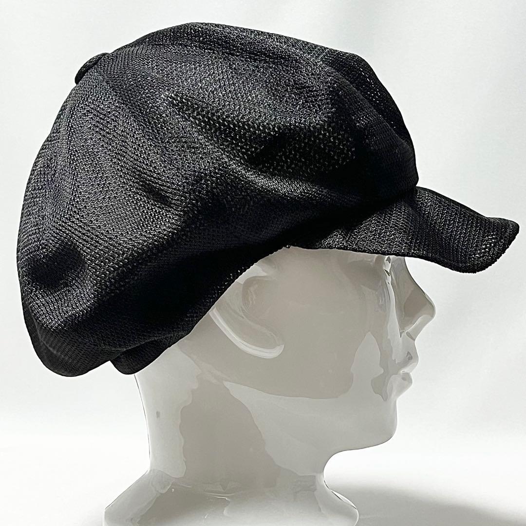 【超美品】KIJIMA TAKAYUKI 日本製 超モード感メッシュキャスケット