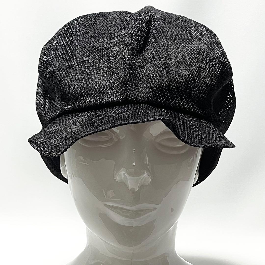 【超美品】KIJIMA TAKAYUKI 日本製 超モード感メッシュキャスケット