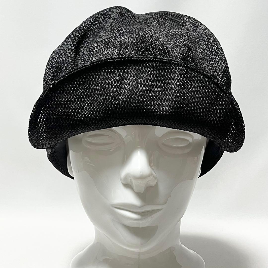 【超美品】KIJIMA TAKAYUKI 日本製 超モード感メッシュキャスケット