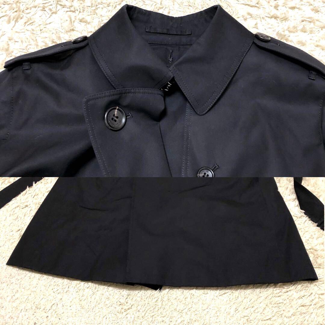大きいサイズ·極美品✨バーバリー　ノバチェック　ライナートレンチコート ブラック