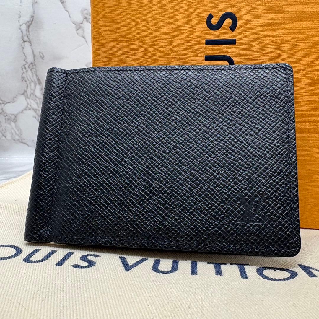 【現行 未使用級】ルイヴィトン マネークリップ タイガ M62978