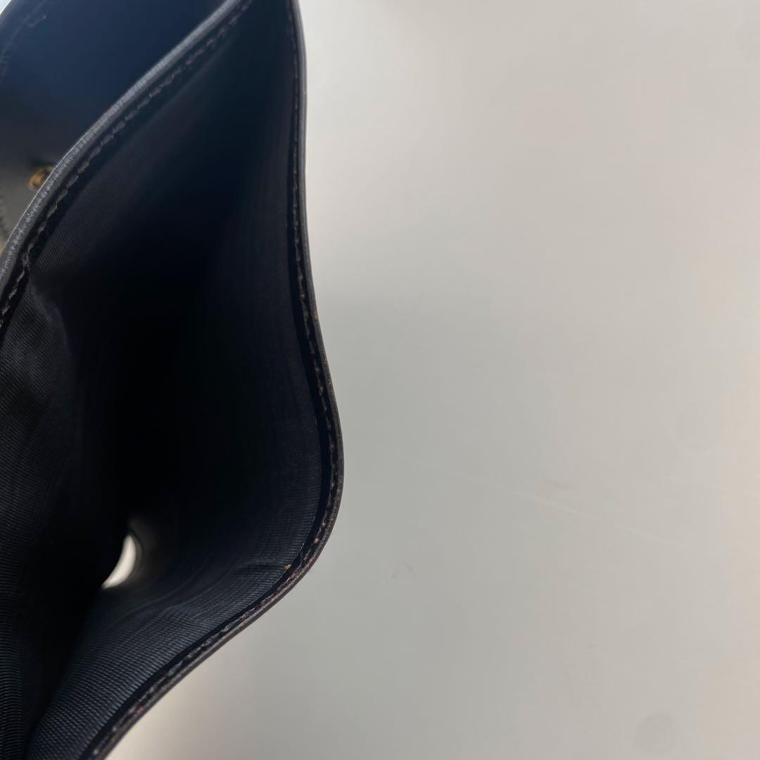 WhitehouseCox ホワイトハウスコックス 二つ折り財布 レザーブラック