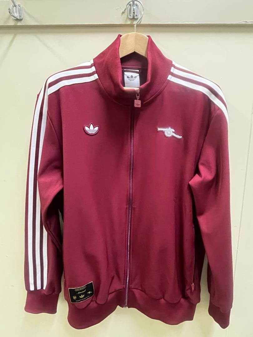 adidas トラックジャケット アーセナル 2025