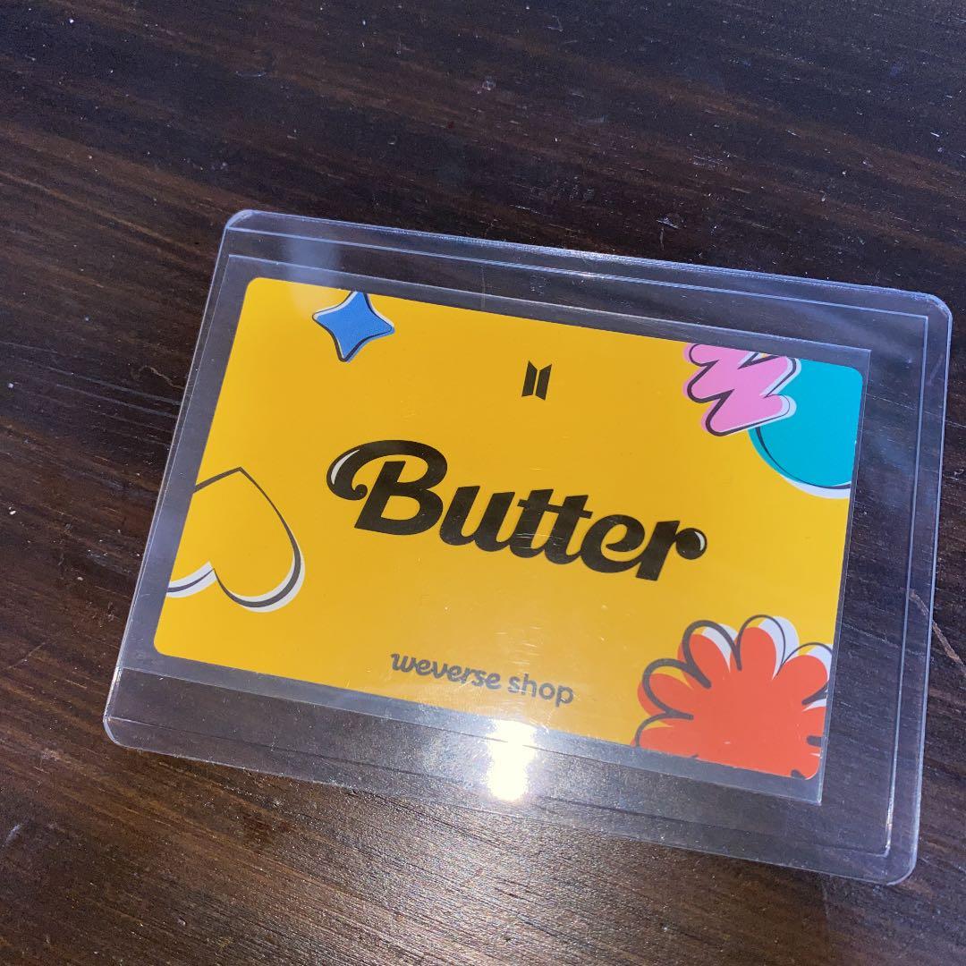 超レア　BTS トレカ　ジン　butter Butterful Night