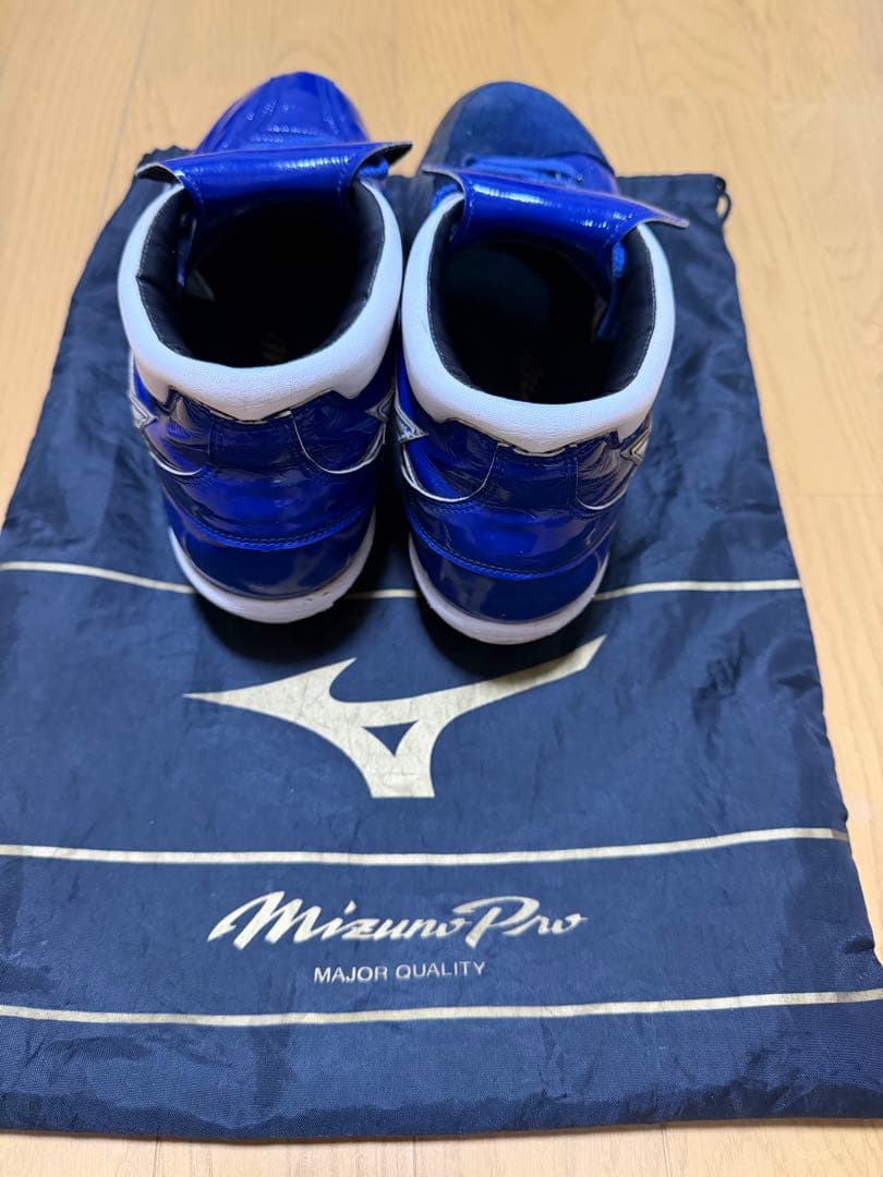 Mizuno Pro ミズノプロ 青 オーダースパイク 投手用 27.5センチ