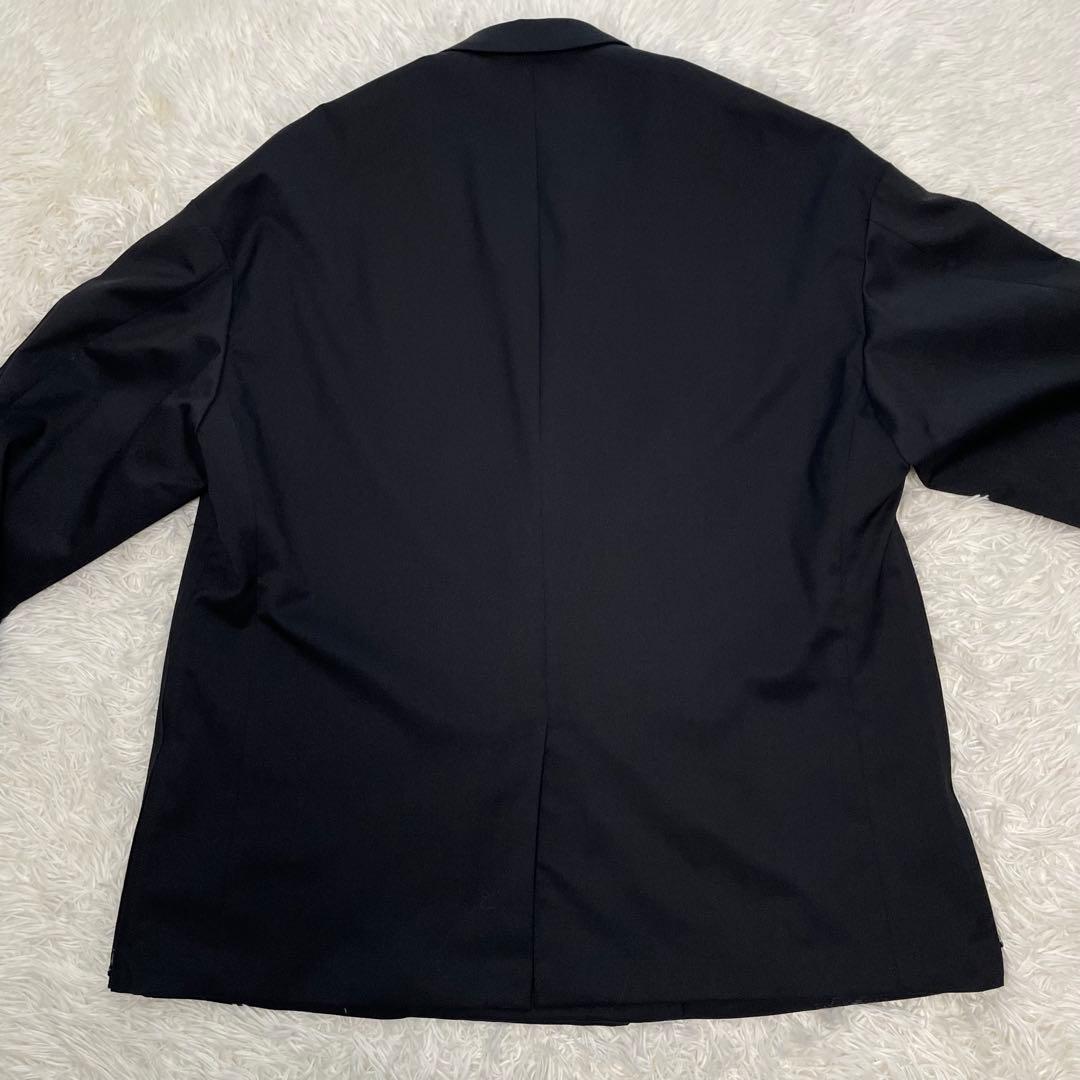 【美品】メゾンスペシャル プライムオーバー ダブルテーラードジャケット ブラック
