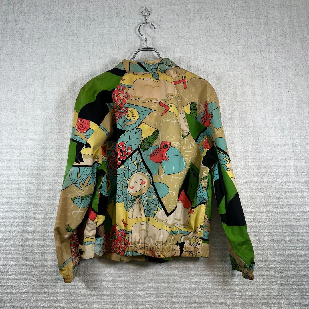 OLLEBOREBLA 総柄ブルゾン カエル柄 個性派